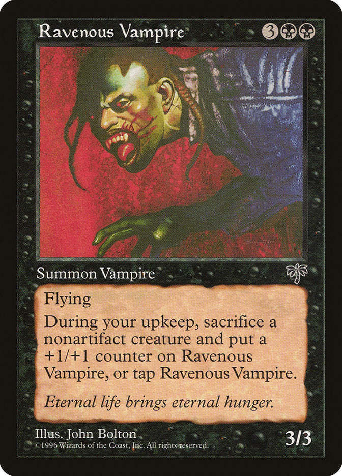Ravenous Vampire [Mirage] - Magic: The Gathering - Card Brawlers | Quebec | Canada |