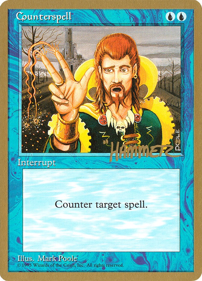 Counterspell (Shawn "Hammer" Regnier) [Pro Tour Collector Set] - Magic: The Gathering - Card Brawlers | Quebec | Canada |