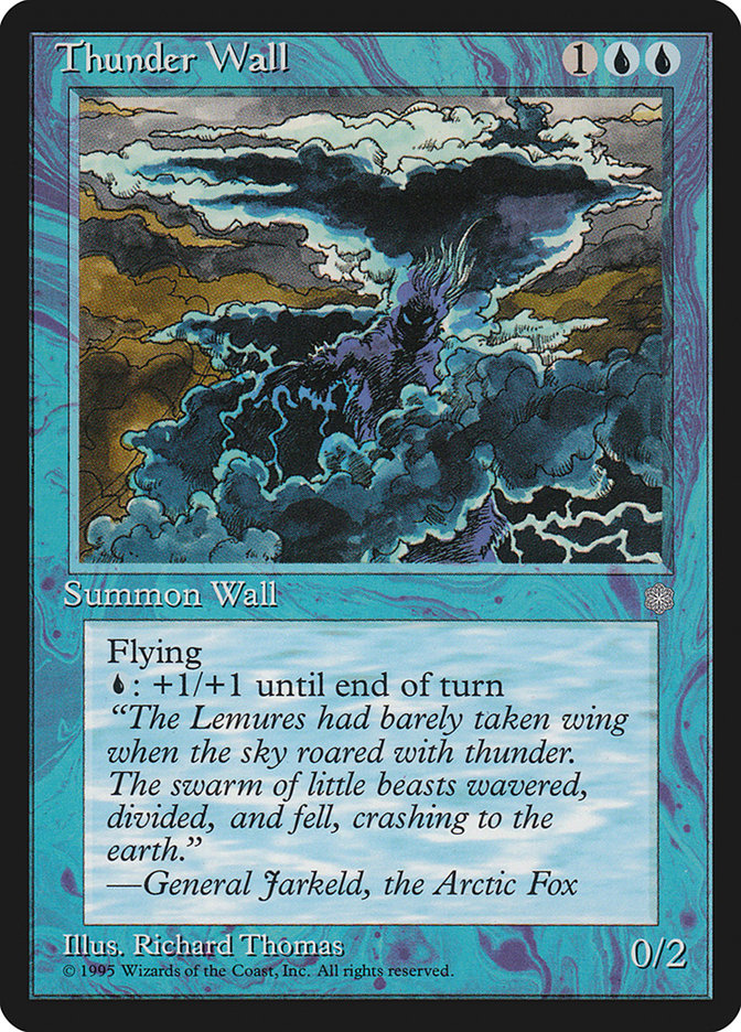Thunder Wall [Ice Age] - Magic: The Gathering - Card Brawlers | Quebec | Canada |