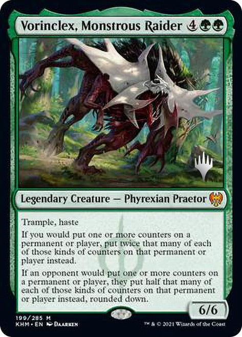 Vorinclex, Monstrous Raider (Promo Pack) [Kaldheim Promos] - Magic: The Gathering - Card Brawlers | Quebec | Canada |