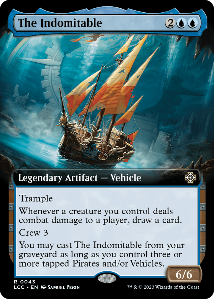 The Indomitable (Extended Art) [The Lost Caverns of Ixalan Commander] - Magic: The Gathering - Card Brawlers | Quebec | Canada |