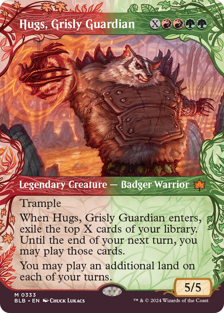 Hugs, Grisly Guardian (Showcase) [Bloomburrow] - Magic: The Gathering - Card Brawlers | Quebec | Canada |