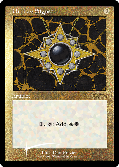 Orzhov Signet (Retro) (Foil Etched) [Secret Lair Drop Series] - Magic: The Gathering - Card Brawlers | Quebec | Canada |