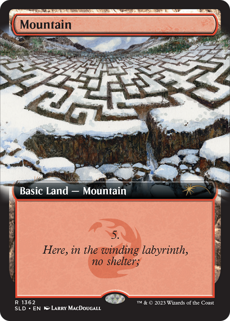 Mountain (1362) [Secret Lair Drop Series] - Magic: The Gathering - Card Brawlers | Quebec | Canada |
