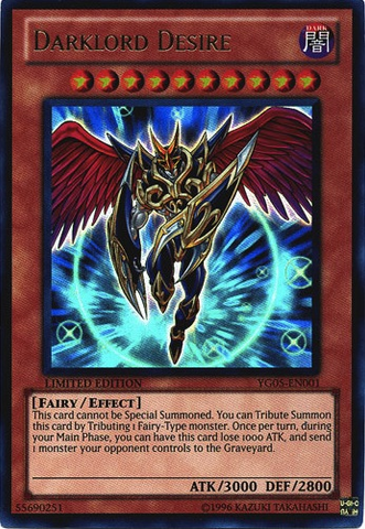 Darklord Desire [YG05-EN001] Ultra Rare - Yu-Gi-Oh! - Card Brawlers | Quebec | Canada |