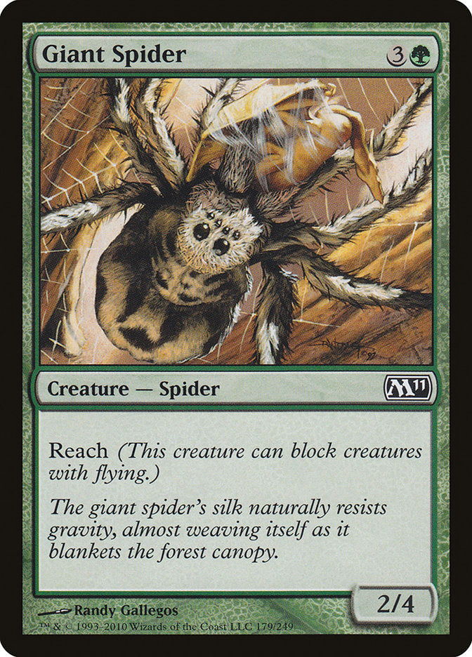 Giant Spider [Magic 2011] - Magic: The Gathering - Card Brawlers | Quebec | Canada |