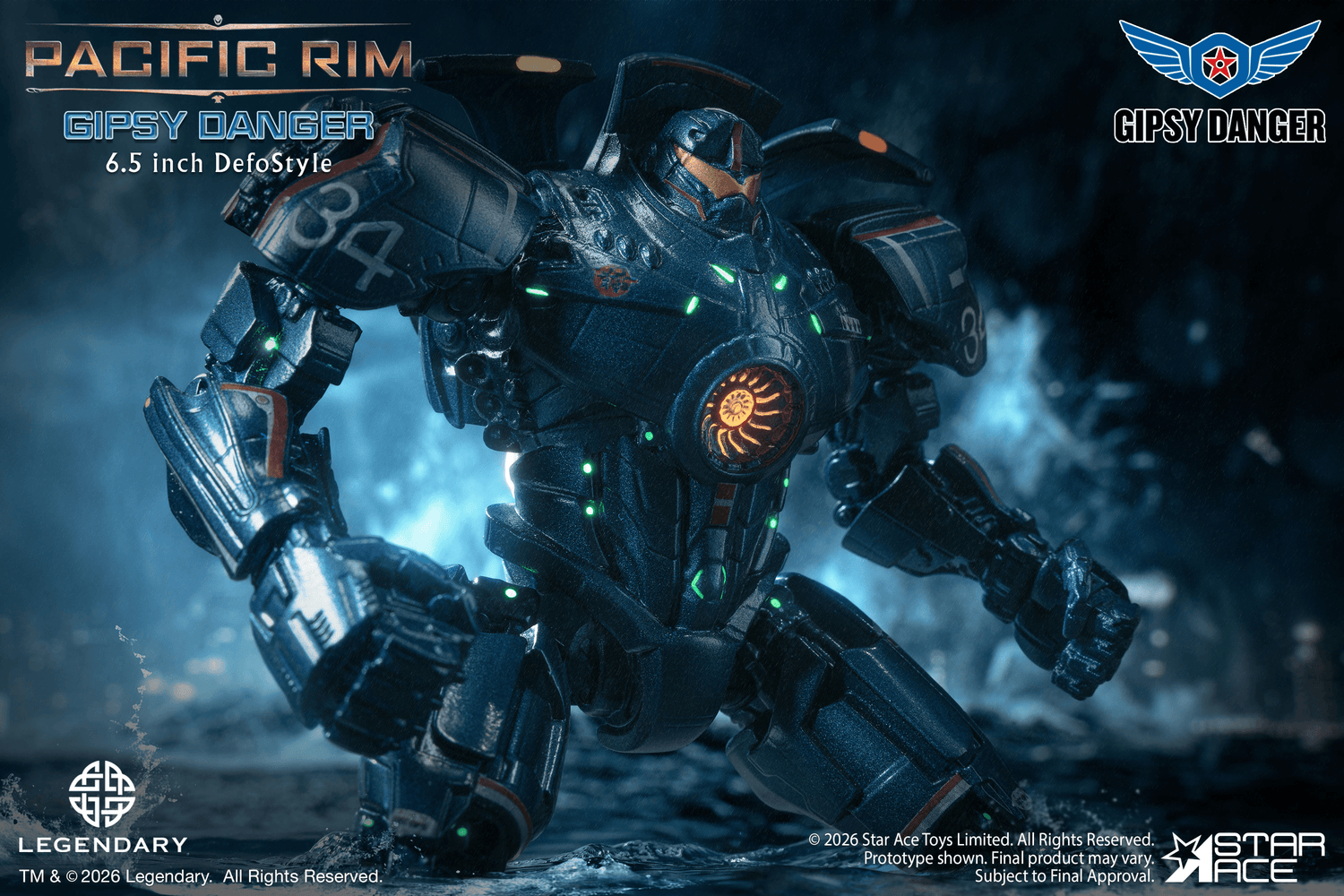 Star Ace - Pacific Rim – Gipsy Danger DefoStyle Figure - (PREORDER) December 15, 2026