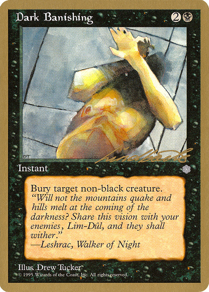 Dark Banishing (Leon Lindback) [Pro Tour Collector Set] - Magic: The Gathering - Card Brawlers | Quebec | Canada |