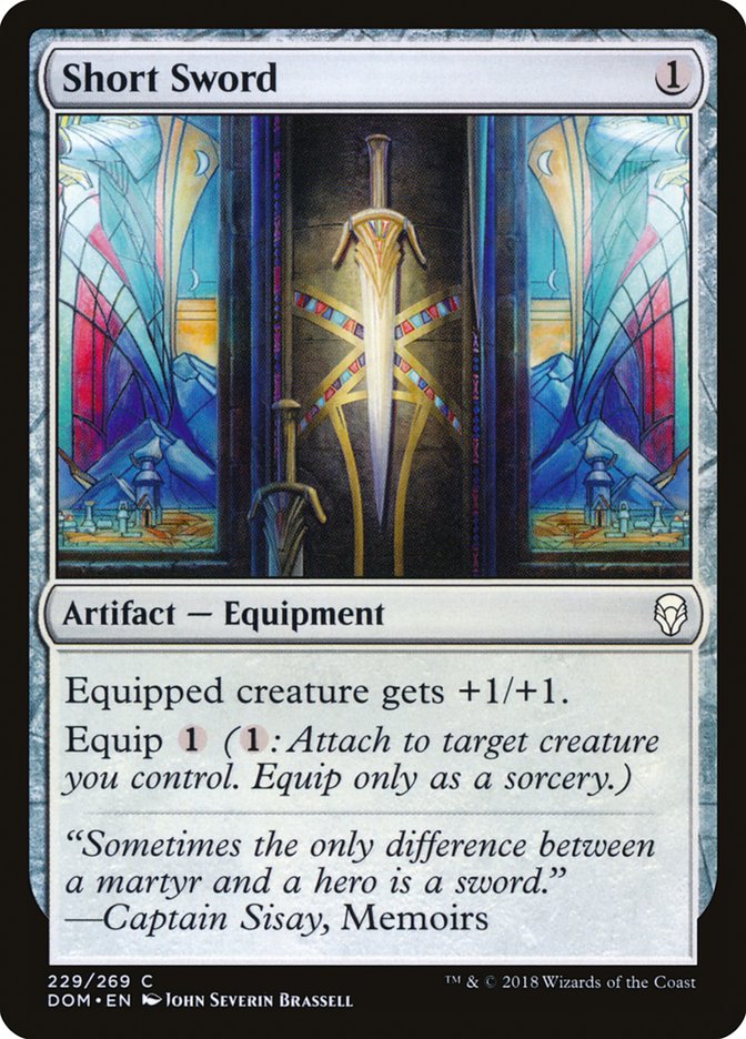 Short Sword [Dominaria] - Magic: The Gathering - Card Brawlers | Quebec | Canada |