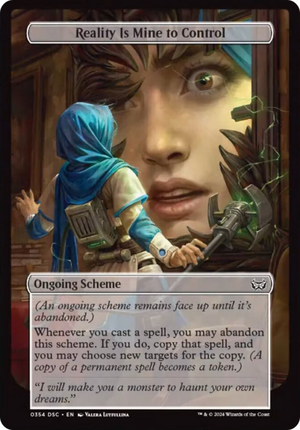 Reality Is Mine to Control (Full Art) [Duskmourn: Archenemy] - Magic: The Gathering - Card Brawlers | Quebec | Canada |