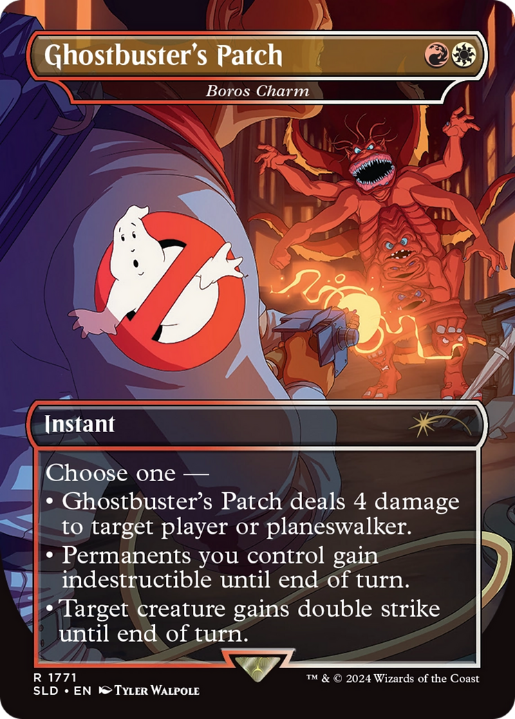 Ghostbuster's Patch - Boros Charm [Secret Lair Drop Series] - Magic: The Gathering - Card Brawlers | Quebec | Canada |