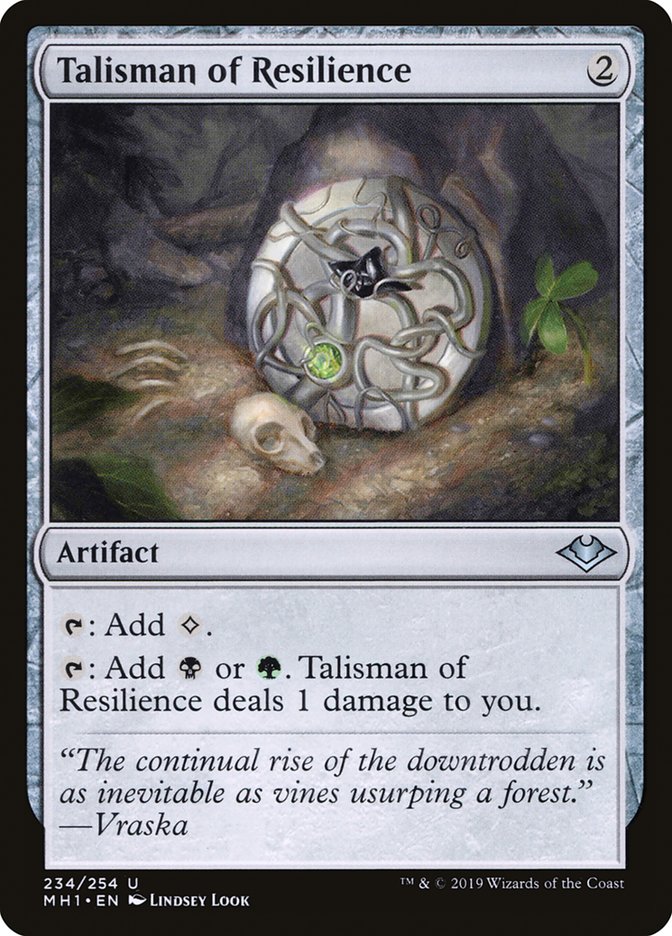 Talisman of Resilience [Modern Horizons] - Magic: The Gathering - Card Brawlers | Quebec | Canada |