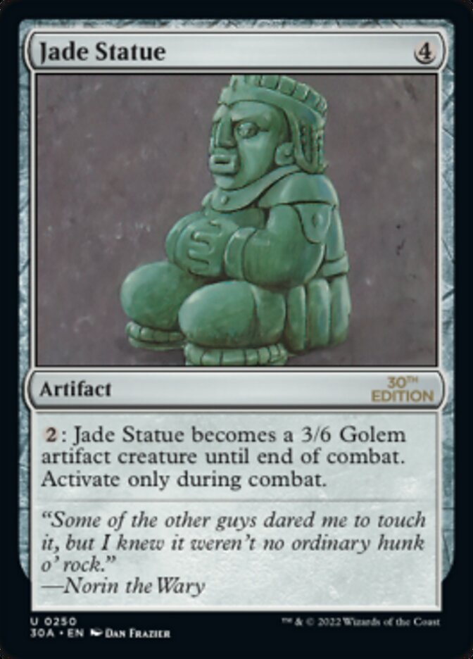 Jade Statue [30th Anniversary Edition] - Magic: The Gathering - Card Brawlers | Quebec | Canada |