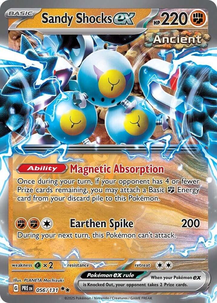 Sandy Shocks ex (056/131) [Scarlet & Violet: Prismatic Evolutions] - Pokémon - Card Brawlers | Quebec | Canada |