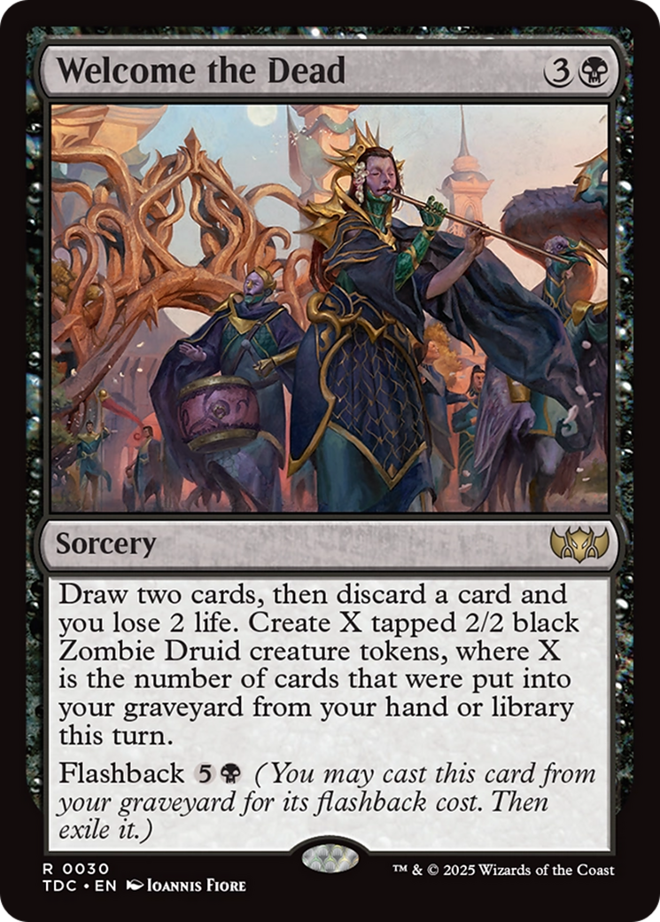 Welcome the Dead [Tarkir: Dragonstorm Commander] - Magic: The Gathering - Card Brawlers | Quebec | Canada |