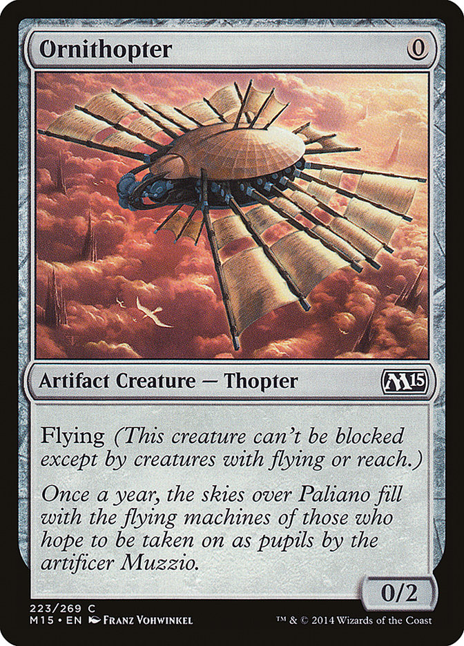 Ornithopter [Magic 2015] - Magic: The Gathering - Card Brawlers | Quebec | Canada |