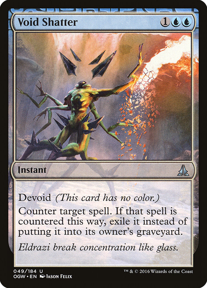 Void Shatter [Oath of the Gatewatch] - Magic: The Gathering - Card Brawlers | Quebec | Canada |
