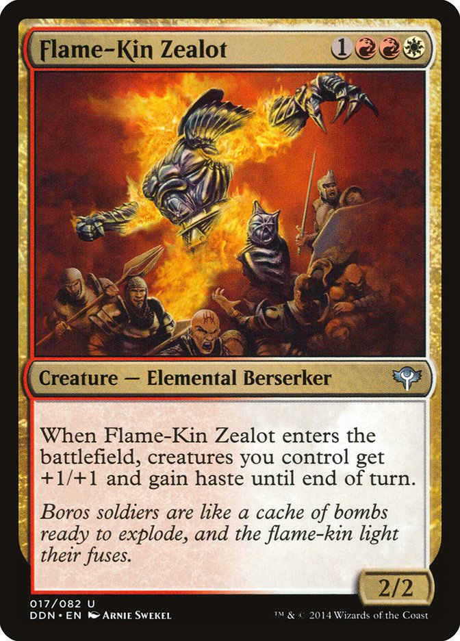 Flame-Kin Zealot [Duel Decks: Speed vs. Cunning] - Magic: The Gathering - Card Brawlers | Quebec | Canada |