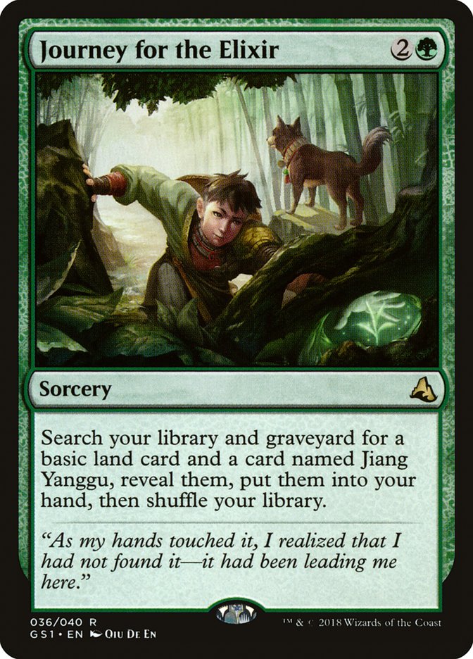 Journey for the Elixir [Global Series Jiang Yanggu & Mu Yanling] - Magic: The Gathering - Card Brawlers | Quebec | Canada |