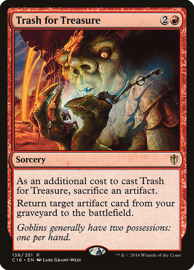 Trash for Treasure [Commander 2016] - Magic: The Gathering - Card Brawlers | Quebec | Canada |