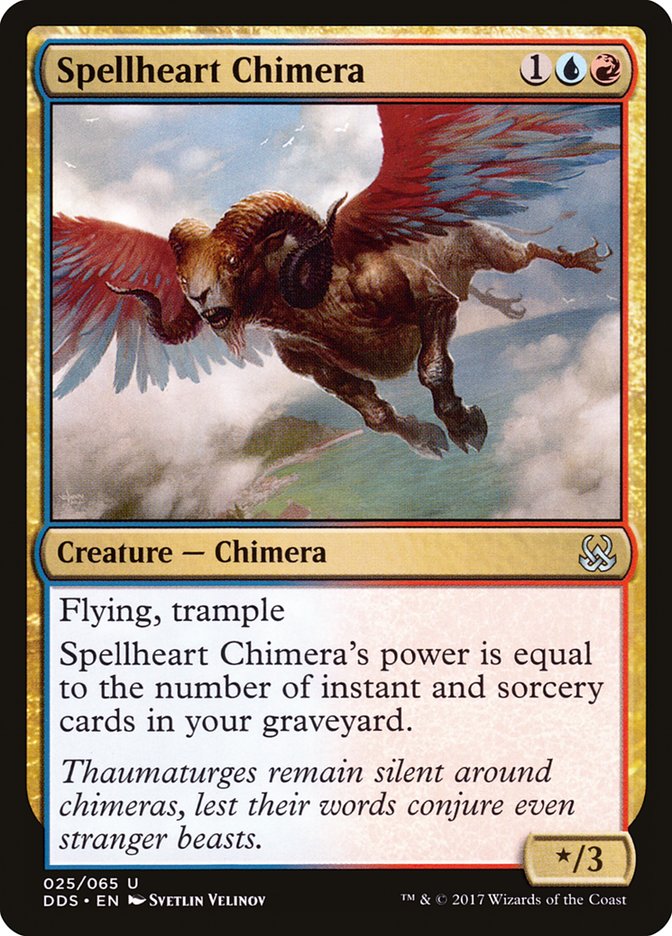 Spellheart Chimera [Duel Decks: Mind vs. Might] - Magic: The Gathering - Card Brawlers | Quebec | Canada |