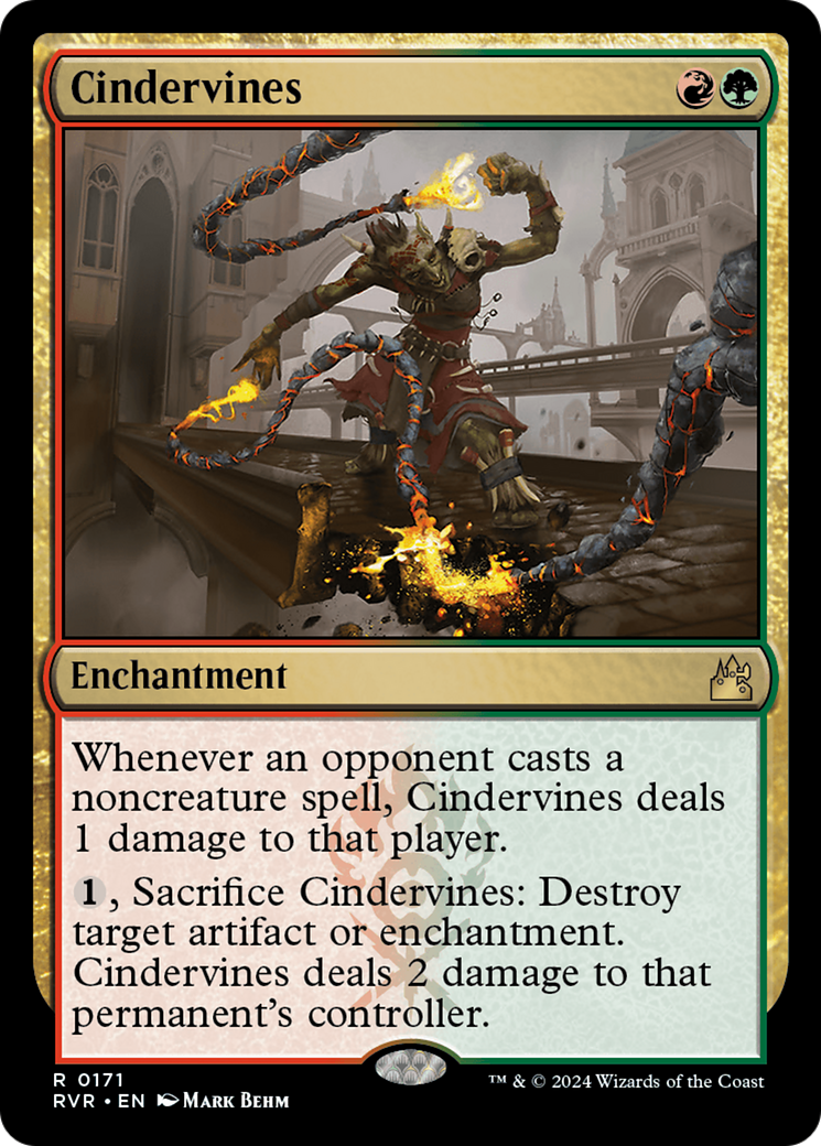 Cindervines [Ravnica Remastered] - Magic: The Gathering - Card Brawlers | Quebec | Canada |