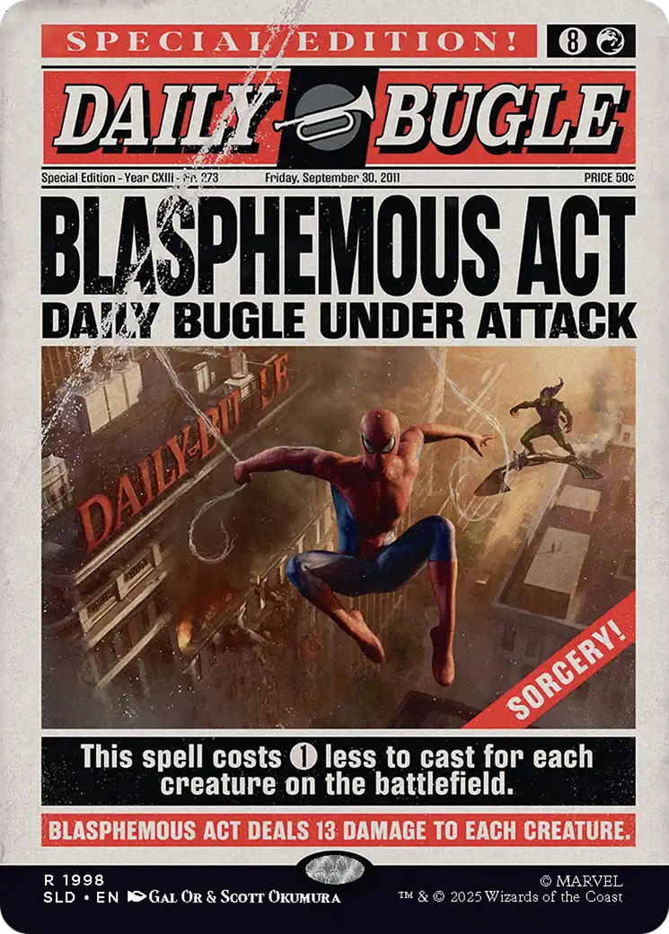 Blasphemous Act (1998) [Secret Lair Drop Series] - Magic: The Gathering - Card Brawlers | Quebec | Canada |