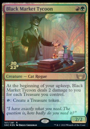 Black Market Tycoon [Streets of New Capenna Prerelease Promos] - Magic: The Gathering - Card Brawlers | Quebec | Canada |