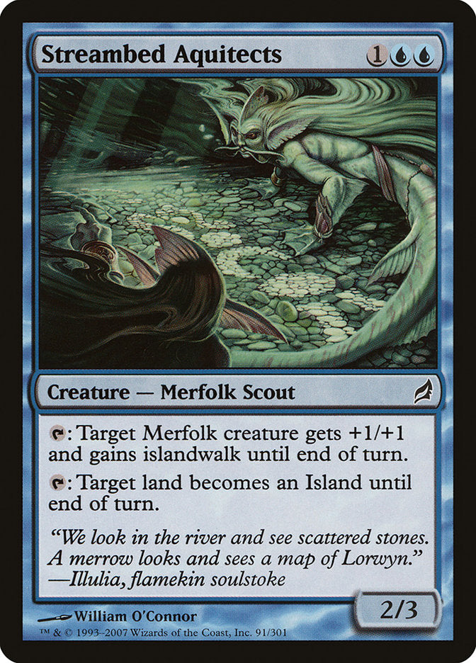 Streambed Aquitects [Lorwyn] - Magic: The Gathering - Card Brawlers | Quebec | Canada |