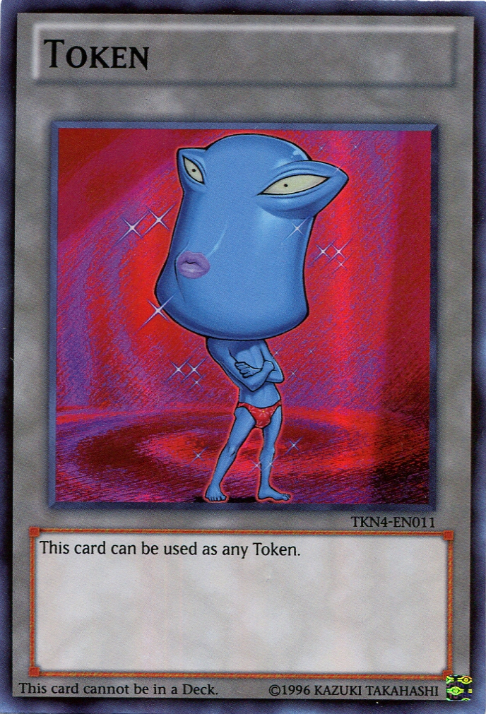Ojama Token (Blue) [TKN4-EN011] Super Rare - Yu-Gi-Oh! - Card Brawlers | Quebec | Canada |