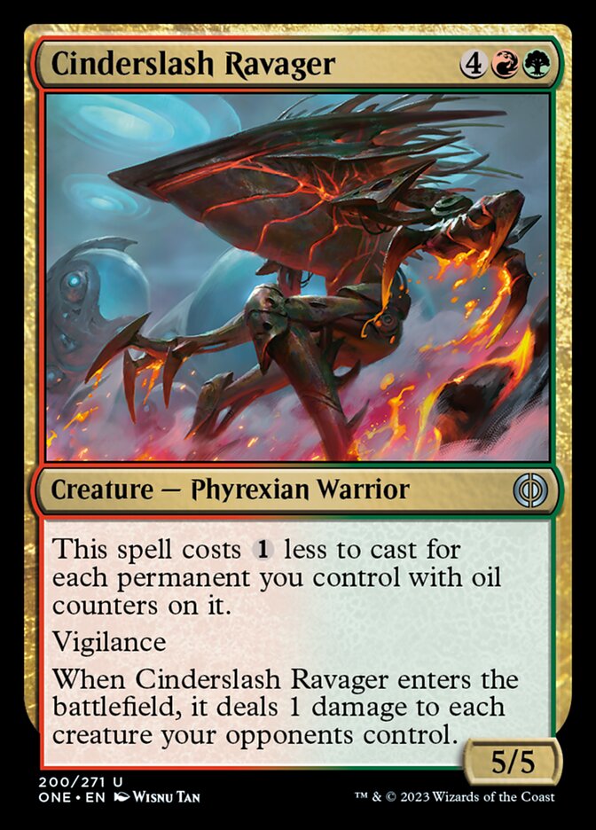 Cinderslash Ravager [Phyrexia: All Will Be One] - Magic: The Gathering - Card Brawlers | Quebec | Canada |