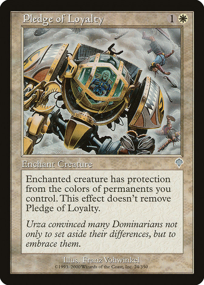 Pledge of Loyalty [Invasion] - Magic: The Gathering - Card Brawlers | Quebec | Canada |