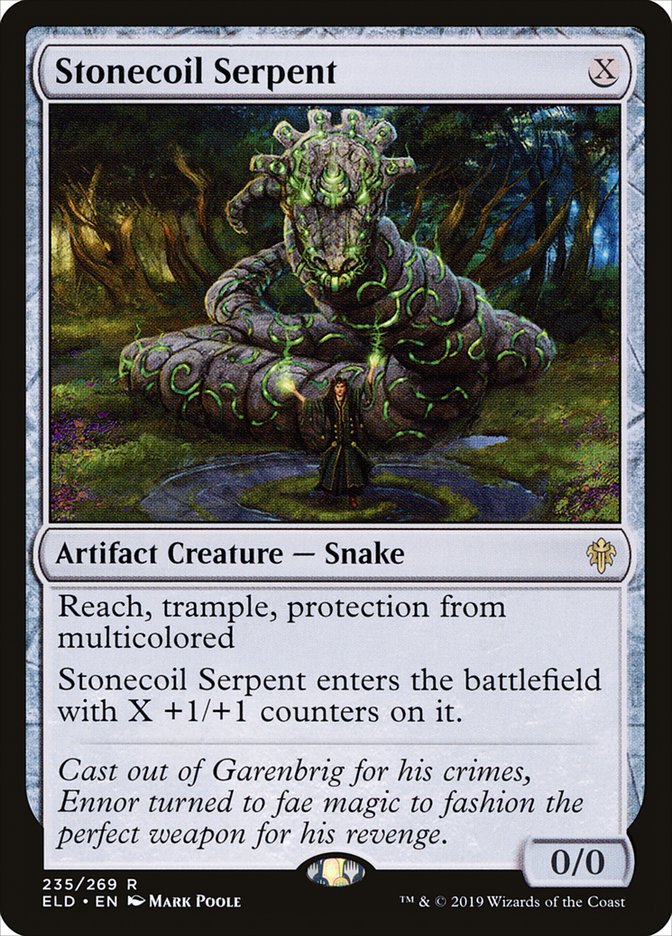 Stonecoil Serpent [Throne of Eldraine] - Magic: The Gathering - Card Brawlers | Quebec | Canada |