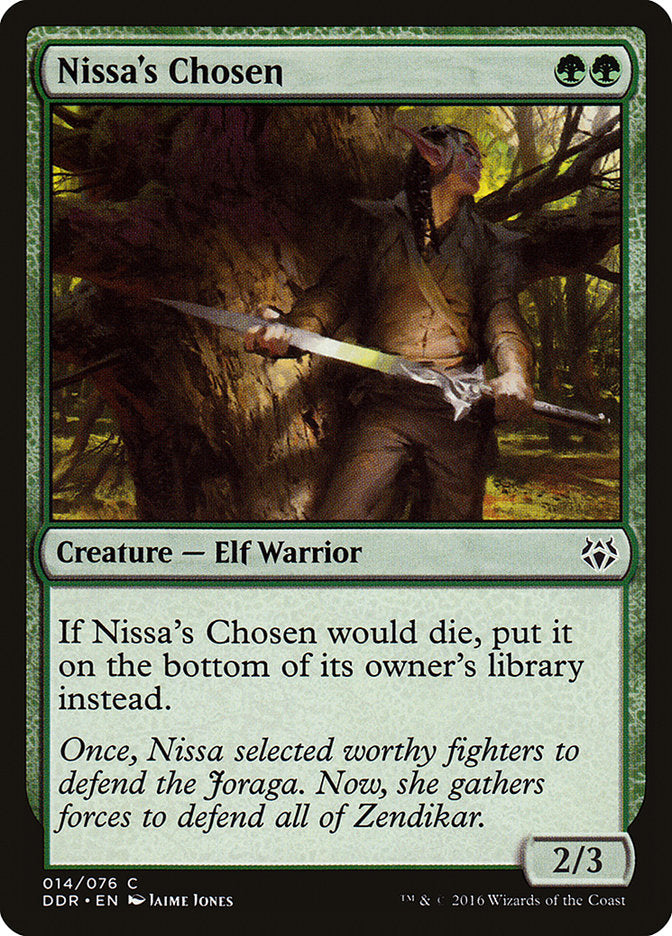 Nissa's Chosen [Duel Decks: Nissa vs. Ob Nixilis] - Magic: The Gathering - Card Brawlers | Quebec | Canada |