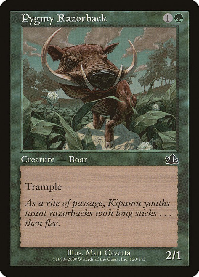 Pygmy Razorback [Prophecy] - Magic: The Gathering - Card Brawlers | Quebec | Canada |