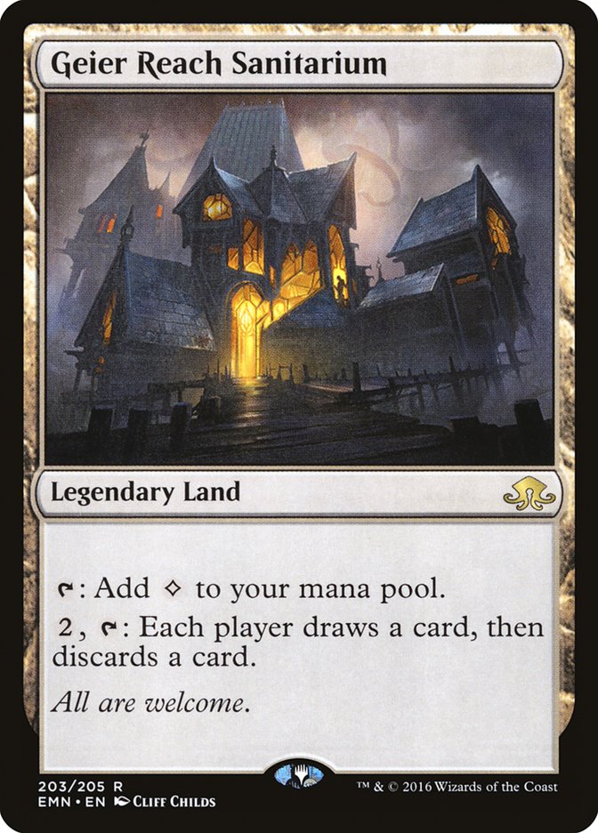 Geier Reach Sanitarium [Eldritch Moon] - Magic: The Gathering - Card Brawlers | Quebec | Canada |