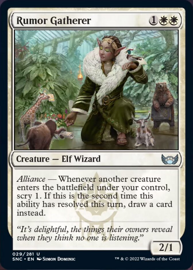 Rumor Gatherer [Streets of New Capenna] - Magic: The Gathering - Card Brawlers | Quebec | Canada |