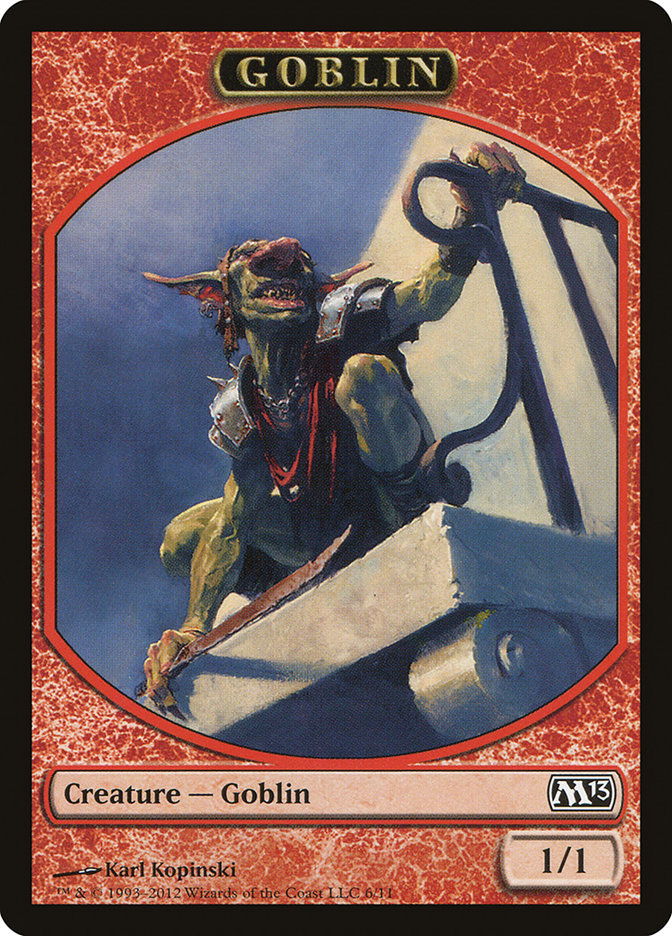 Goblin Token [Magic 2013 Tokens] - Magic: The Gathering - Card Brawlers | Quebec | Canada |