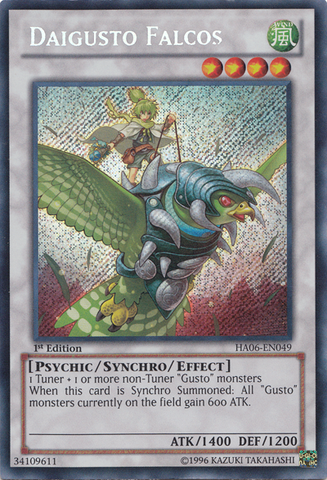 Daigusto Falcos [HA06-EN049] Secret Rare - Yu-Gi-Oh! - Card Brawlers | Quebec | Canada |