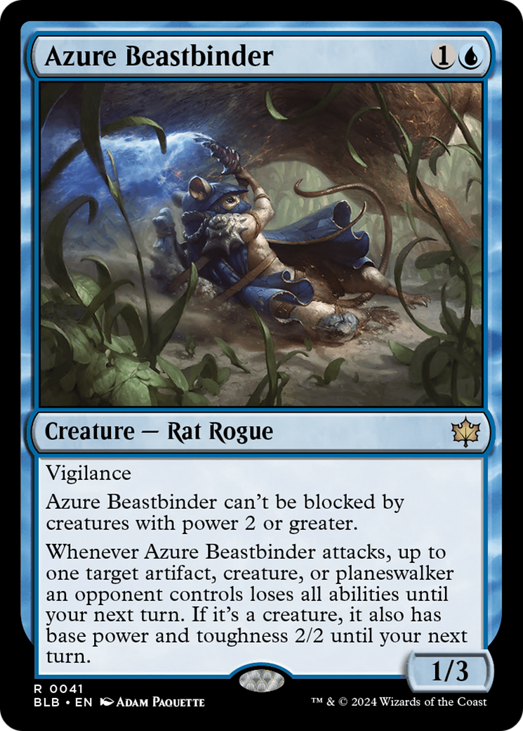Azure Beastbinder [Bloomburrow] - Magic: The Gathering - Card Brawlers | Quebec | Canada |