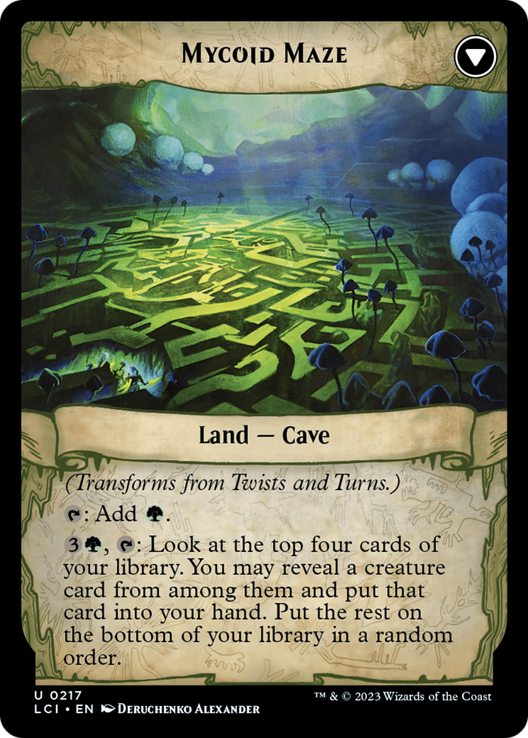 Twists and Turns // Mycoid Maze [The Lost Caverns of Ixalan] - Magic: The Gathering - Card Brawlers | Quebec | Canada |