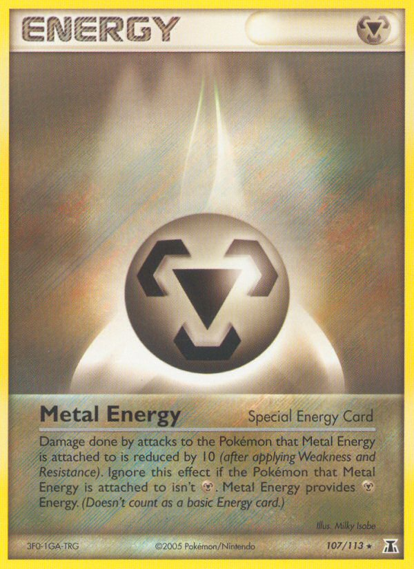Metal Energy (107/113) [EX: Delta Species] - Pokémon - Card Brawlers | Quebec | Canada |