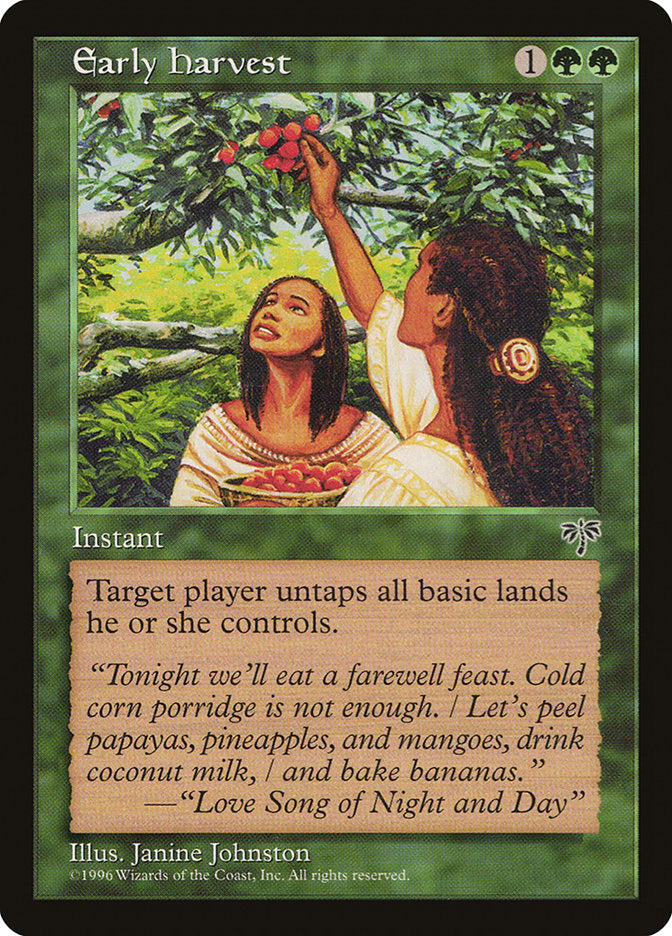 Early Harvest [Mirage] - Magic: The Gathering - Card Brawlers | Quebec | Canada |