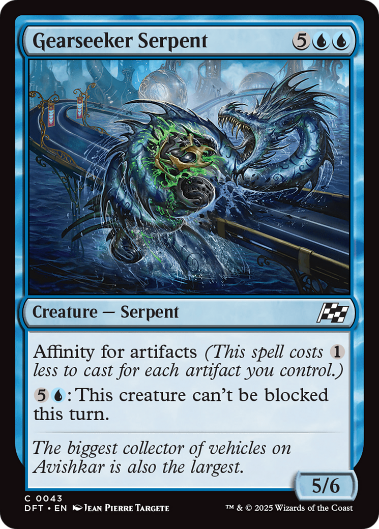 Gearseeker Serpent [Aetherdrift] - Magic: The Gathering - Card Brawlers | Quebec | Canada |