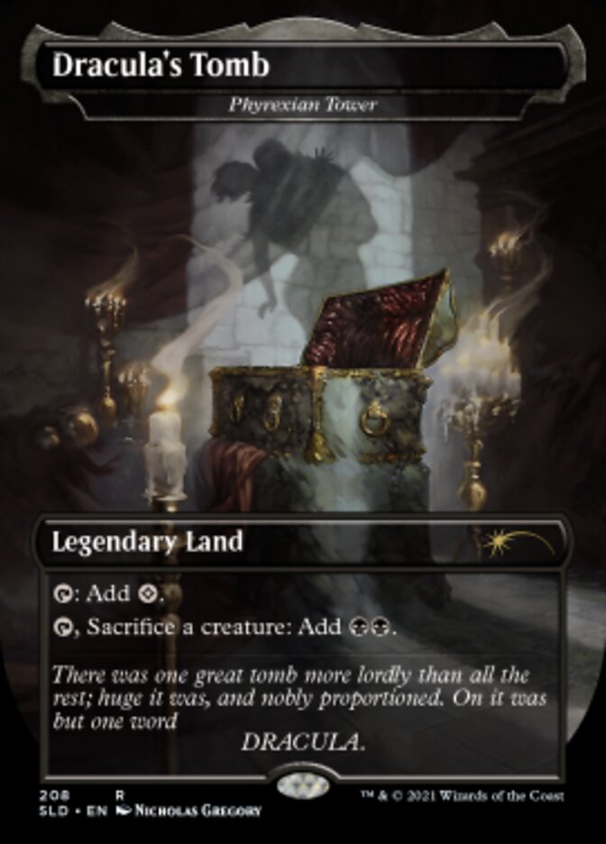 Phyrexian Tower - Dracula's Tomb [Secret Lair Drop Series] - Magic: The Gathering - Card Brawlers | Quebec | Canada |