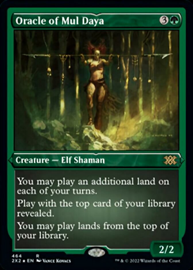 Oracle of Mul Daya (Foil Etched) [Double Masters 2022] - Magic: The Gathering - Card Brawlers | Quebec | Canada |