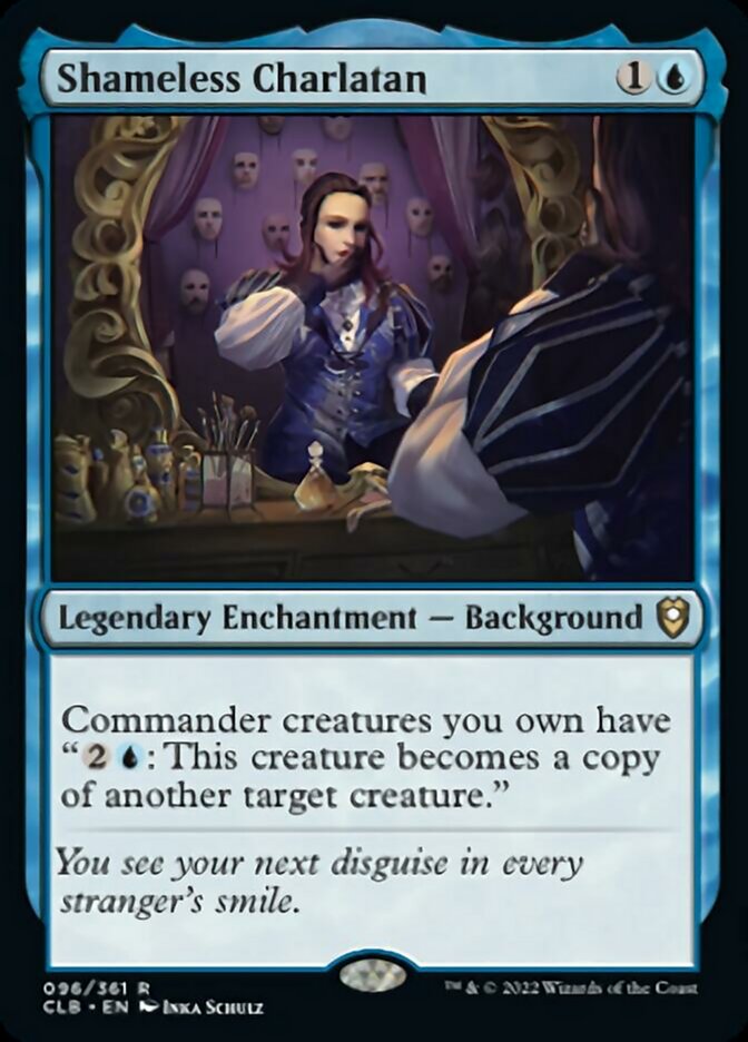 Shameless Charlatan [Commander Legends: Battle for Baldur's Gate] - Magic: The Gathering - Card Brawlers | Quebec | Canada |