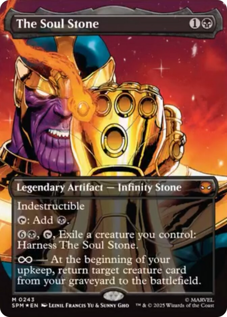 The Soul Stone (Borderless) [Marvel's Spider-Man] - Magic: The Gathering - Card Brawlers | Quebec | Canada |
