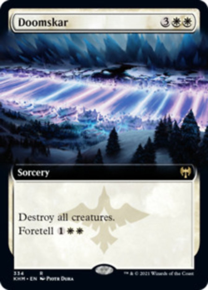 Doomskar (Extended Art) [Kaldheim] - Magic: The Gathering - Card Brawlers | Quebec | Canada |