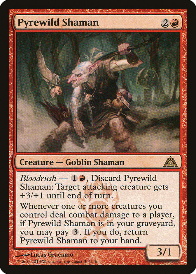 Pyrewild Shaman [Dragon's Maze] - Magic: The Gathering - Card Brawlers | Quebec | Canada |